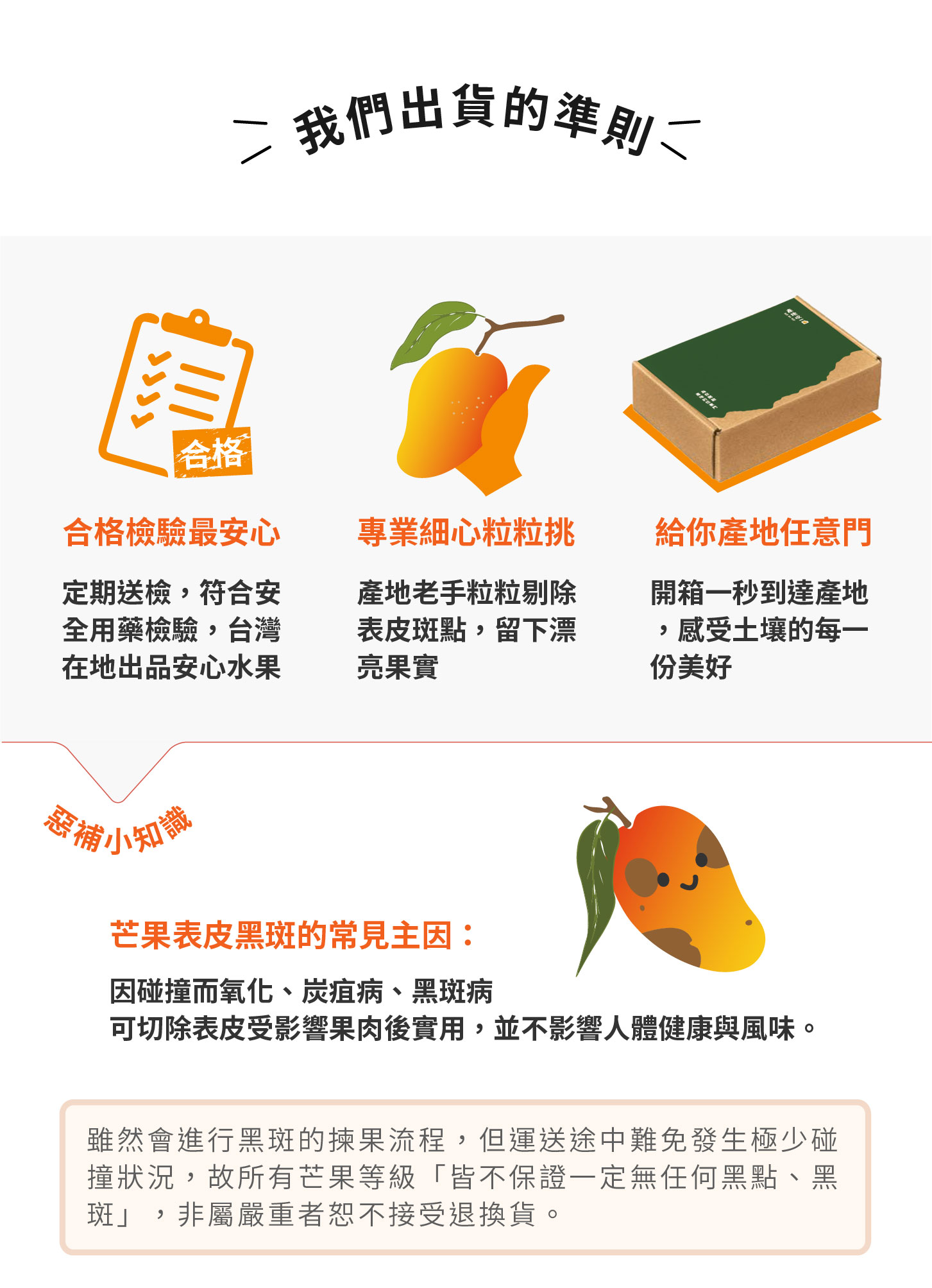 出貨準則